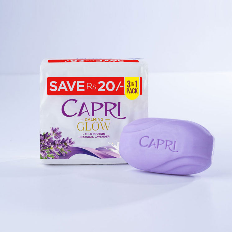 Capri Calming Glow Purple Soap