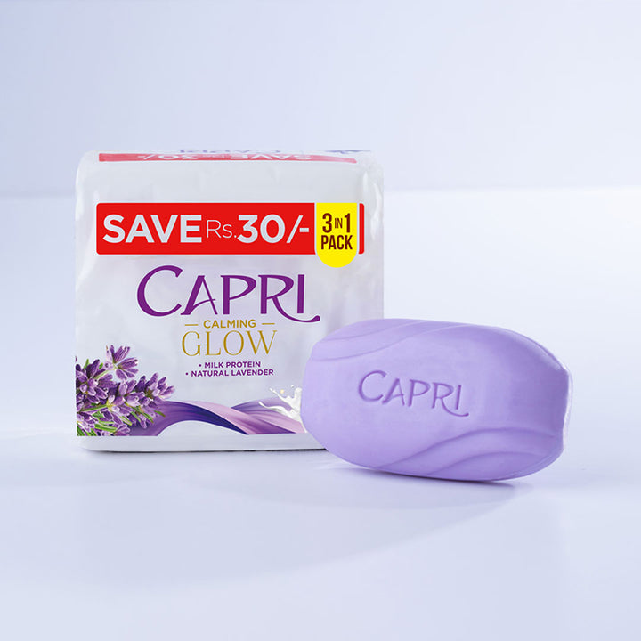 Capri Calming Glow Purple Soap