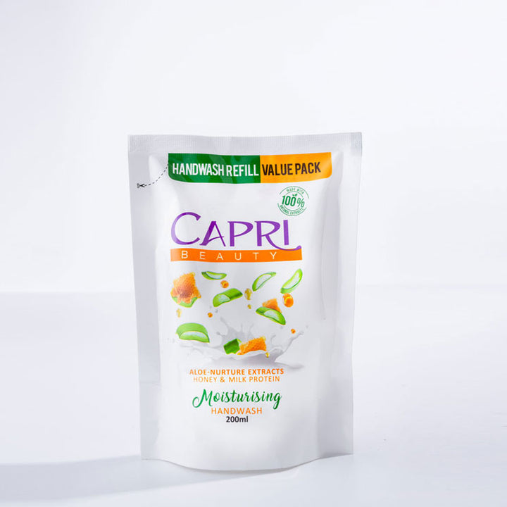 Capri Aloevera, Honey & Milk Protein Handwash - Refill Pack