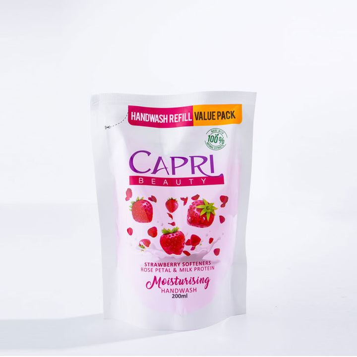 Capri Strawberry & Rose Petals Handwash - Refill Pack