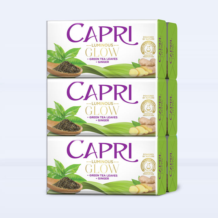 Capri Luminous Glow Green Soap