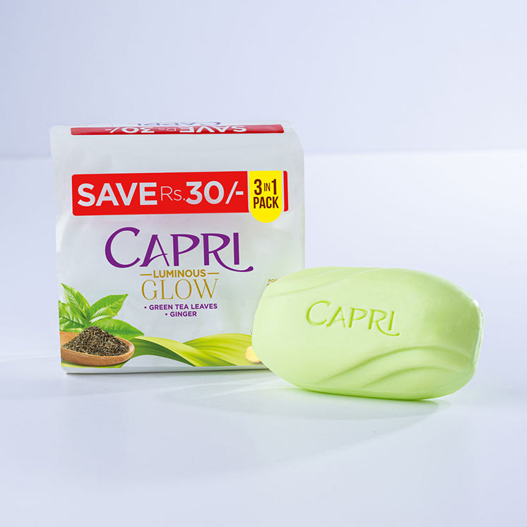 Capri Luminous Glow Green Soap