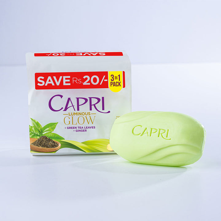 Capri Luminous Glow Green Soap