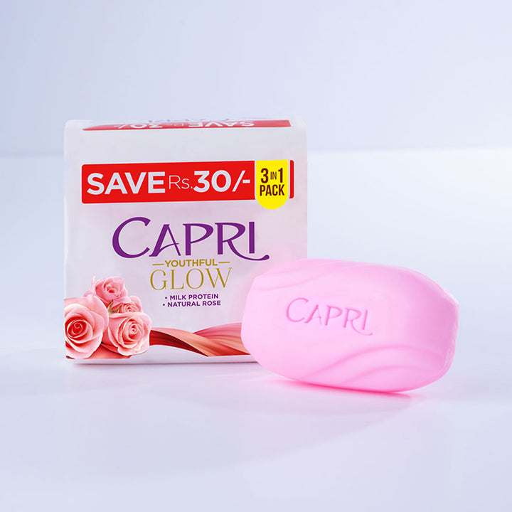 Capri Youthful Glow Pink Soap