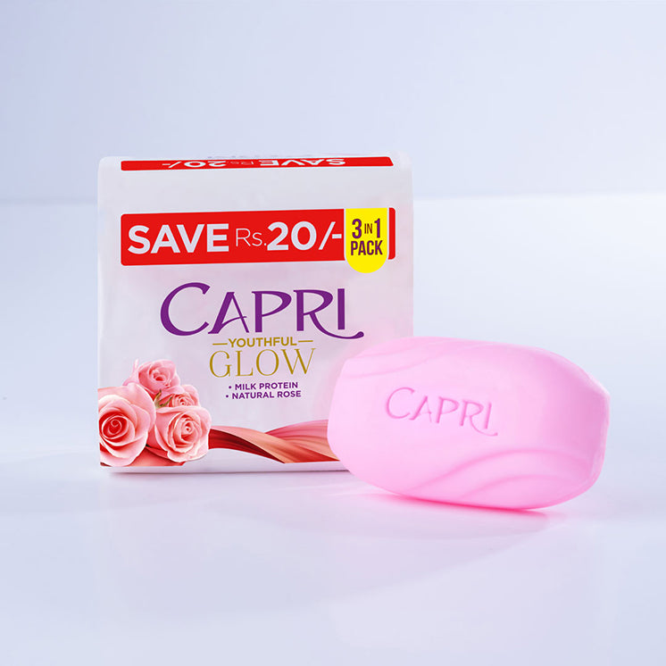 Capri Youthful Glow Pink Soap