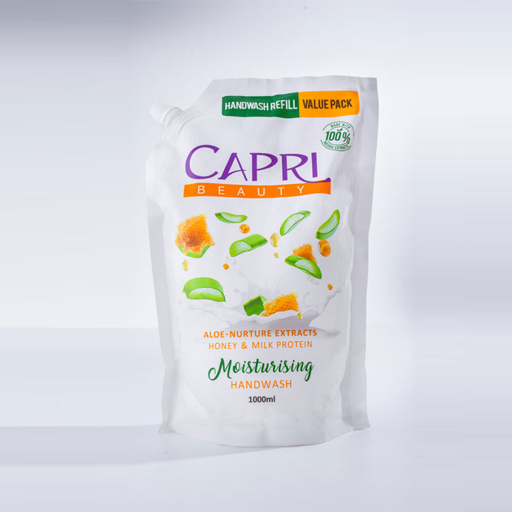 Capri Aloevera, Honey & Milk Protein Handwash - Refill Pack