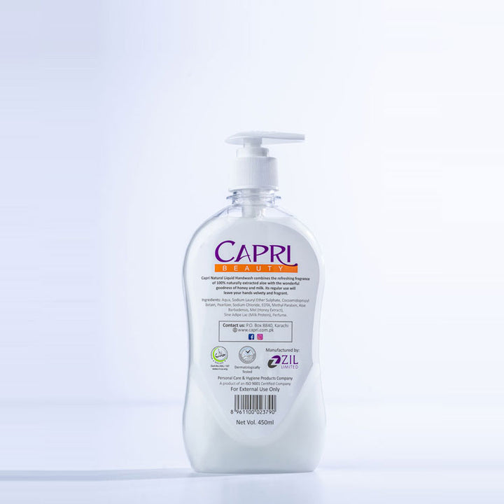 Capri Aloevera, Honey & Milk Protein Handwash